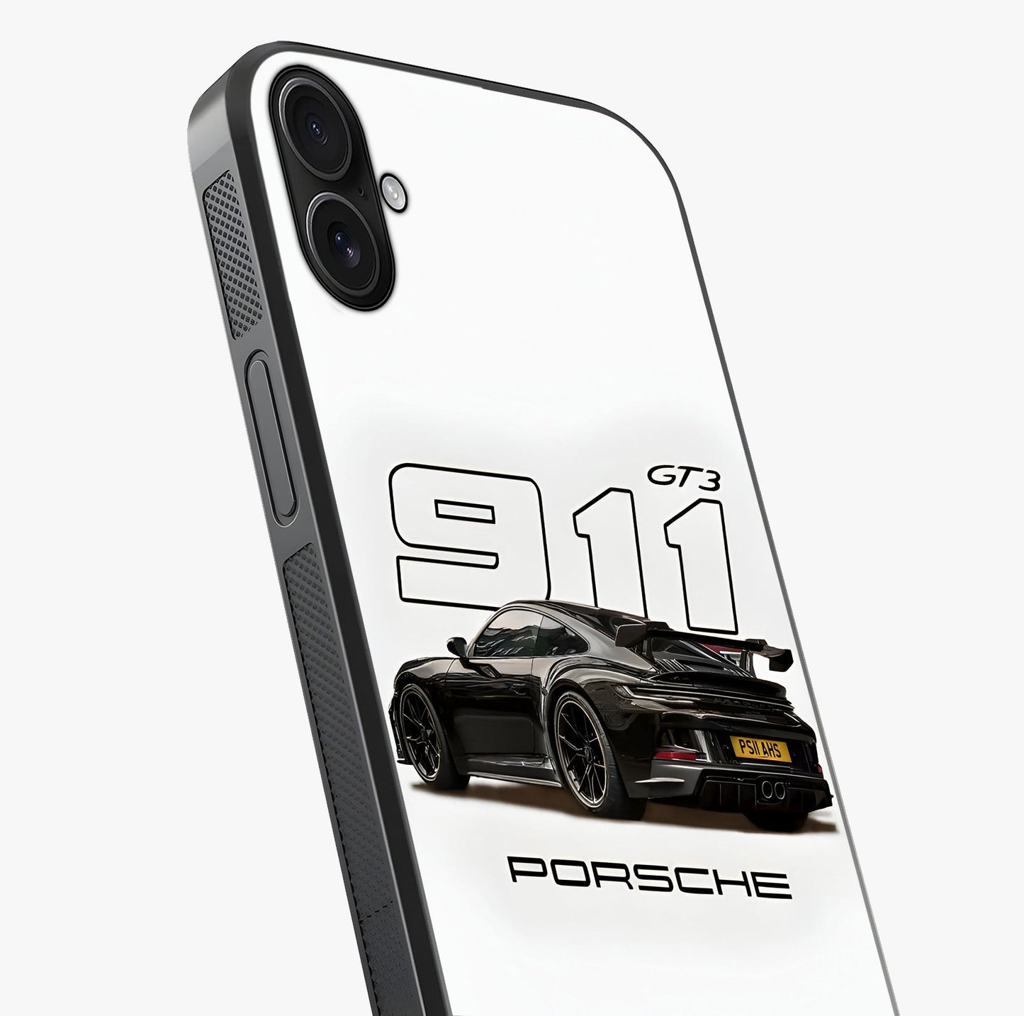Turbo Legacy Icon Glass Case captured at a warm angle highlighting gloss, texture and premium glass finish.