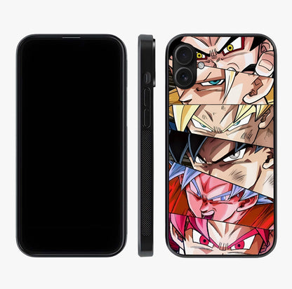 Anime Character Glass Case displayed upright for full design visibility and premium finish.