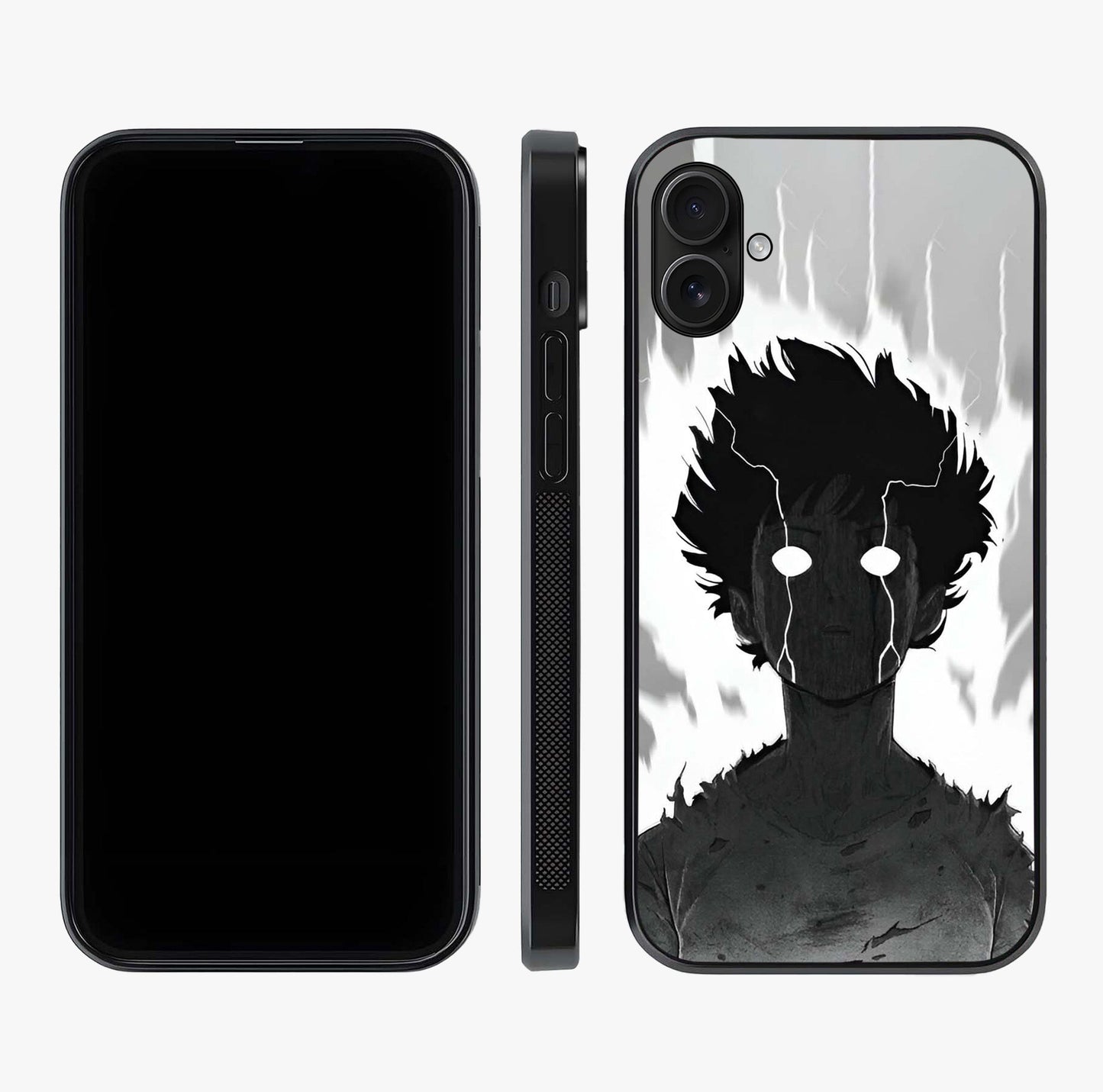 Awakened Inner Rage Glass Case displayed upright for full design visibility and premium finish.