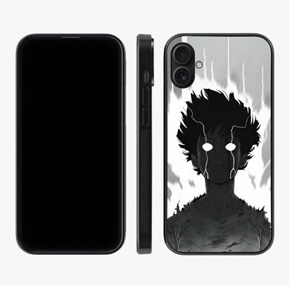 Awakened Inner Rage Glass Case displayed upright for full design visibility and premium finish.