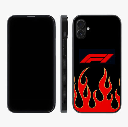 Fire F11 Glass Case displayed upright for full design visibility and premium finish.