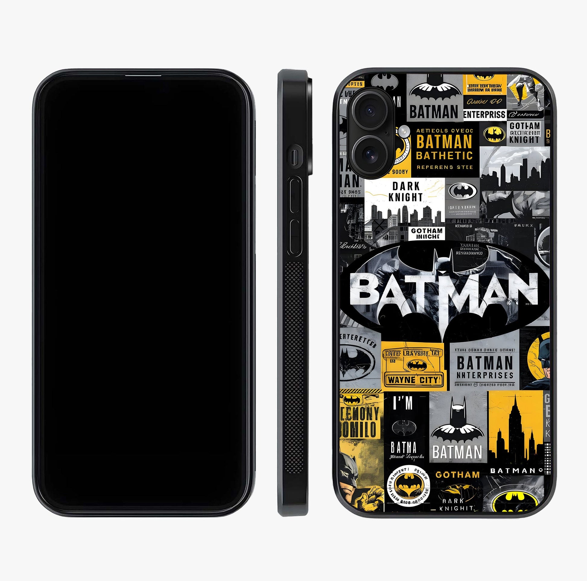 Knight Gotham Rise Glass Case displayed upright for full design visibility and premium finish.