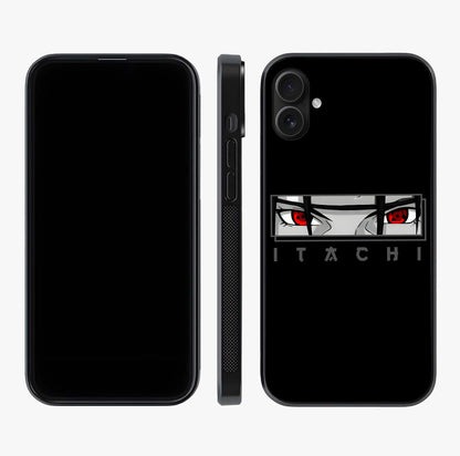 Scarlet Gaze Dominance Glass Case displayed upright for full design visibility and premium finish.