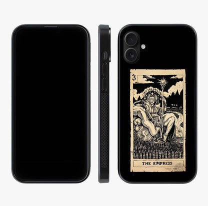 The Empress Glass Case displayed upright for full design visibility and premium finish.