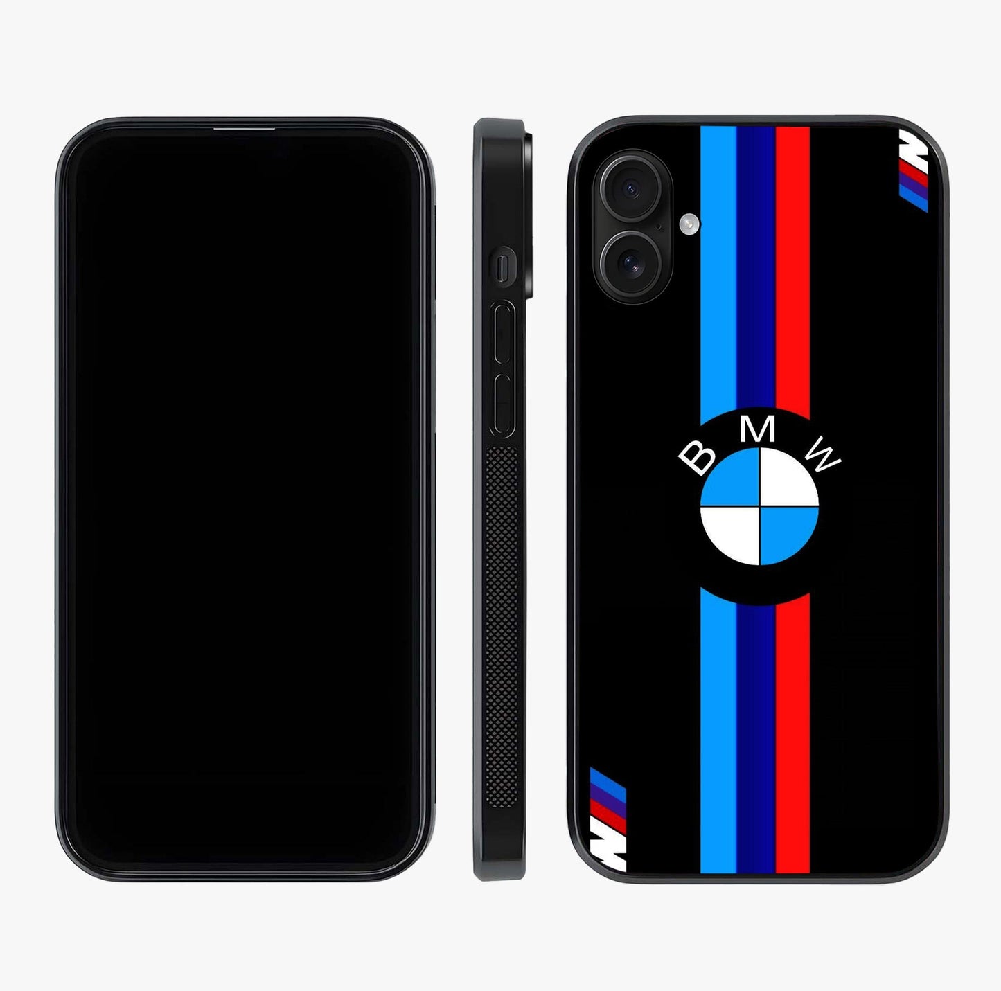 Turbo Bmw Beast Glass Case displayed upright for full design visibility and premium finish.