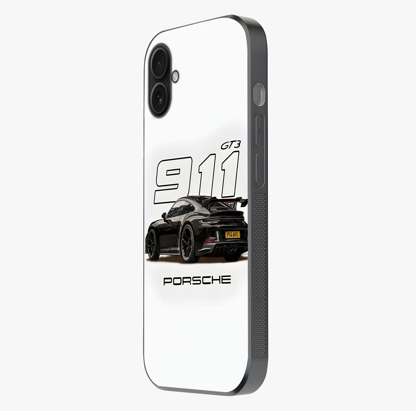 Turbo Legacy Icon Glass Case photographed in natural light showing reflective finish and design depth.