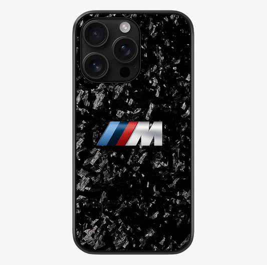 Carbon Speed Mark Glass Case showing full back design in clean flat view with glossy glass finish.