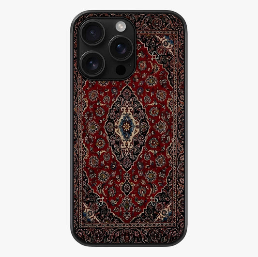 Heritage Carpet Royale Glass Case showing full back design in clean flat view with glossy glass finish.