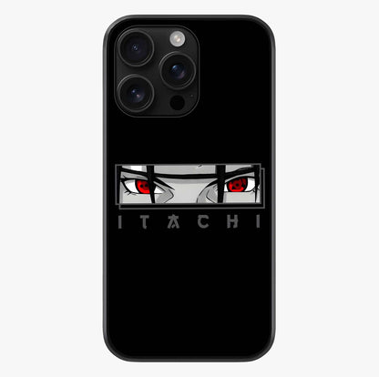 Scarlet Gaze Dominance Glass Case showing full back design in clean flat view with glossy glass finish.
