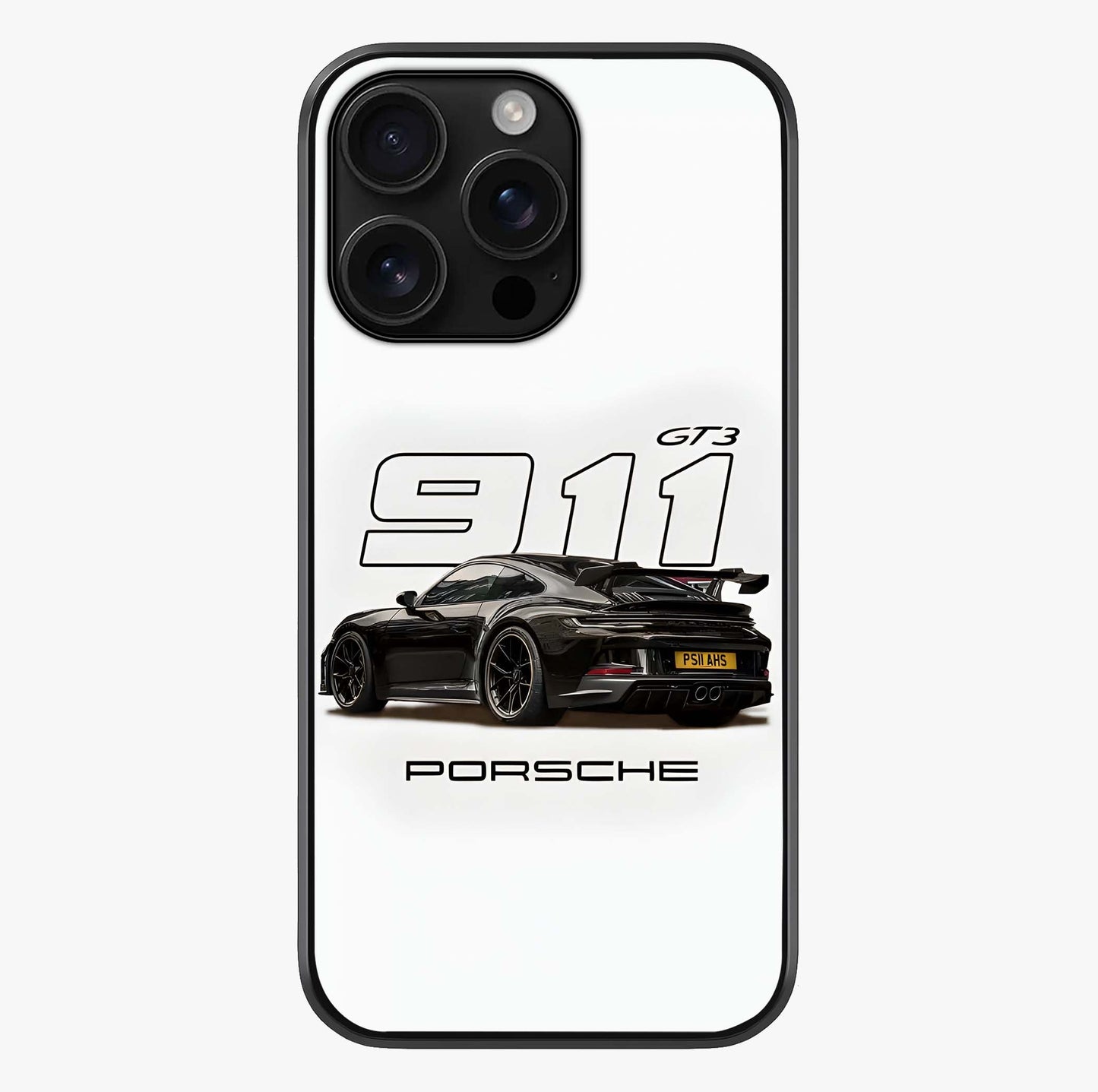Turbo Legacy Icon Glass Case showing full back design in clean flat view with glossy glass finish.