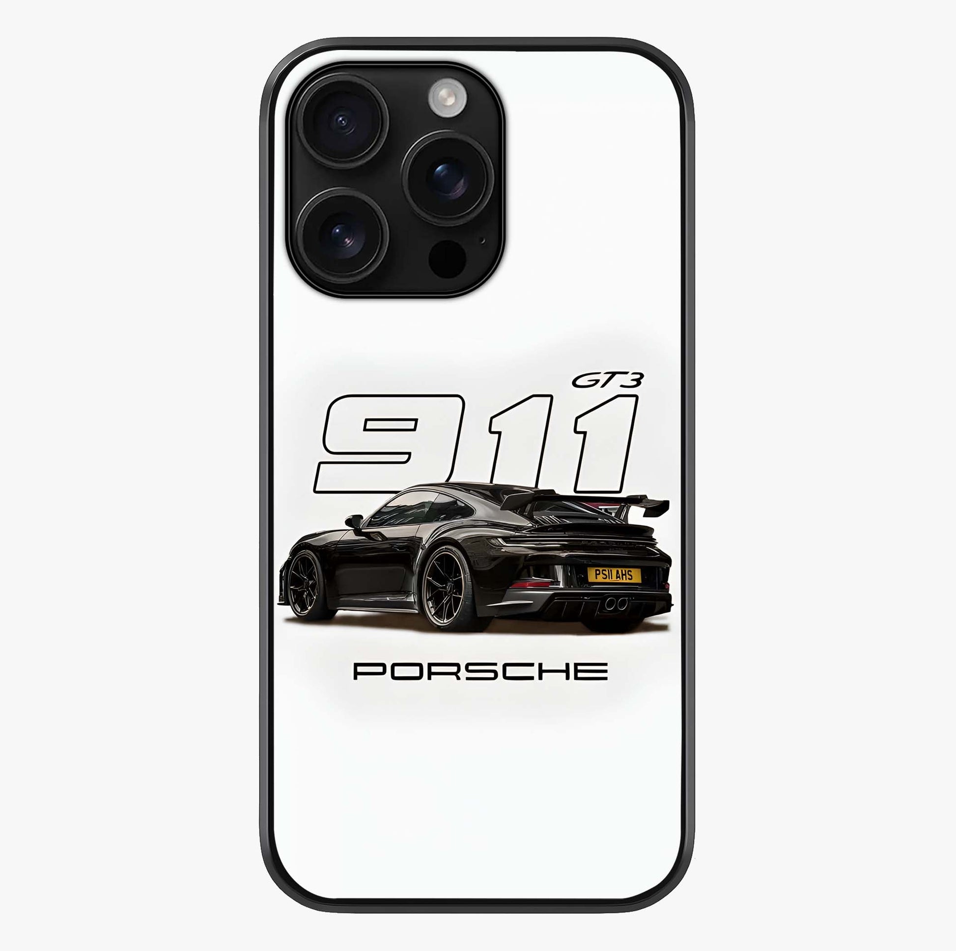 Turbo Legacy Icon Glass Case showing full back design in clean flat view with glossy glass finish.