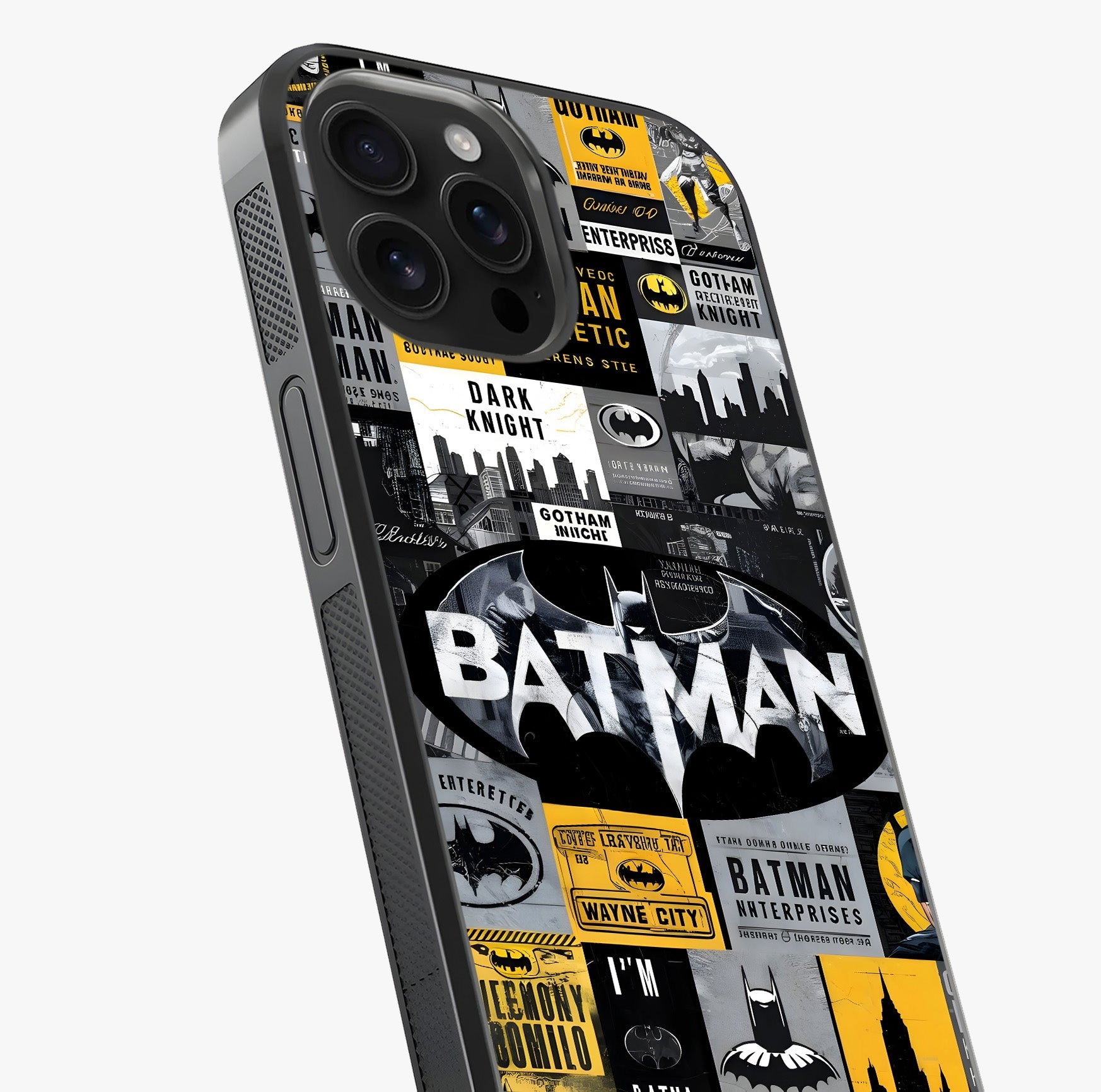 Knight Gotham Rise Glass Case captured at a warm angle highlighting gloss, texture and premium glass finish.