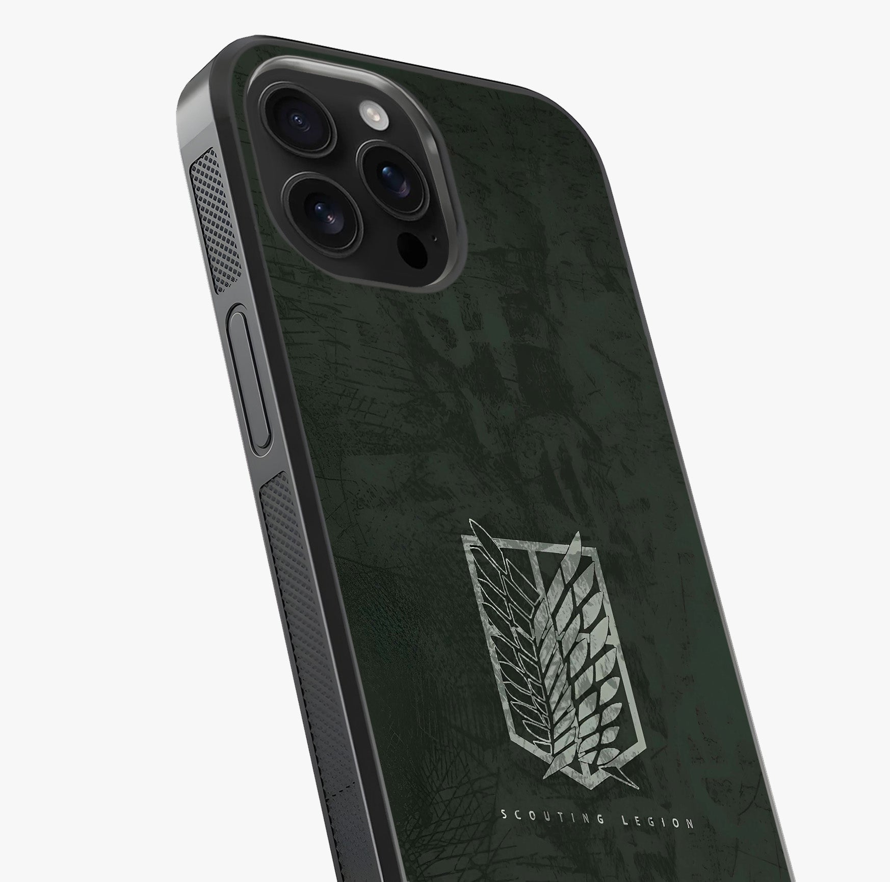 Wings Of Freedom Glass Case captured at a warm angle highlighting gloss, texture and premium glass finish.