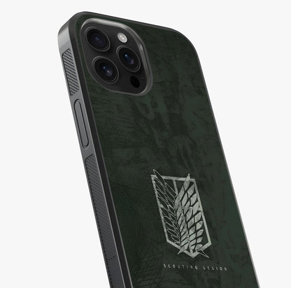 Wings Of Freedom Glass Case captured at a warm angle highlighting gloss, texture and premium glass finish.