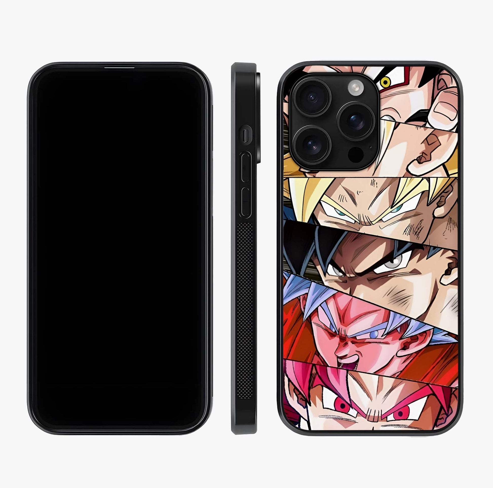 Anime Character Glass Case displayed upright for full design visibility and premium finish.