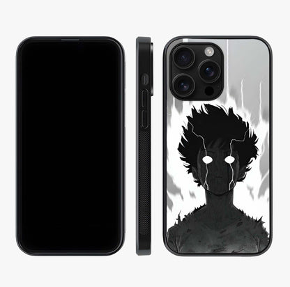 Awakened Inner Rage Glass Case displayed upright for full design visibility and premium finish.
