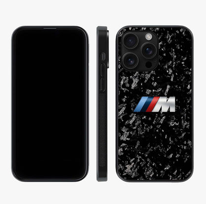 Carbon Speed Mark Glass Case displayed upright for full design visibility and premium finish.