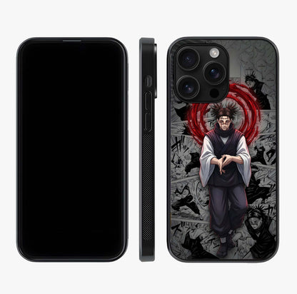 Cursed Ritual Ascension Glass Case displayed upright for full design visibility and premium finish.