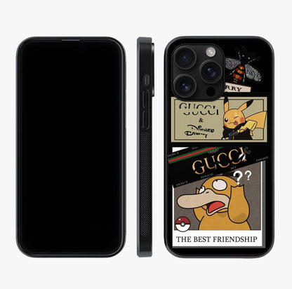 Gucci Play Mashup Glass Case displayed upright for full design visibility and premium finish.