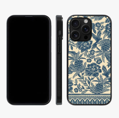 Heirloom Wild Bloom Glass Case displayed upright for full design visibility and premium finish.