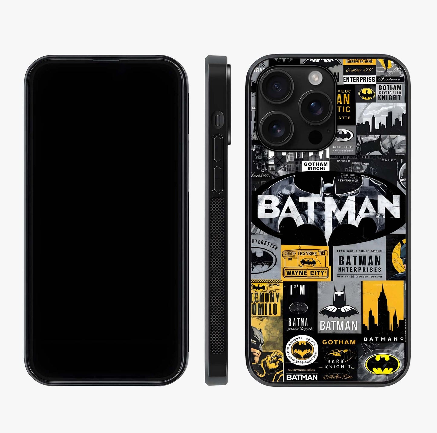 Knight Gotham Rise Glass Case displayed upright for full design visibility and premium finish.