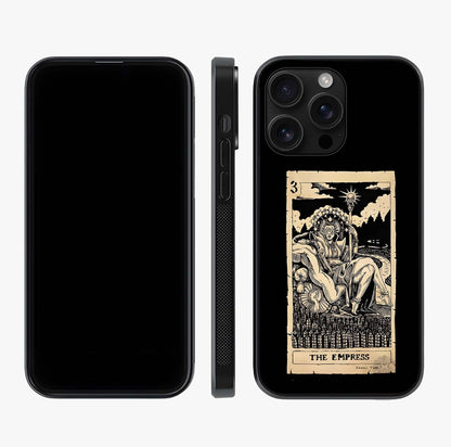 The Empress Glass Case displayed upright for full design visibility and premium finish.
