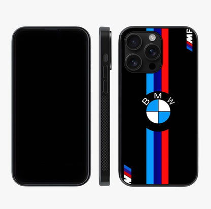 Turbo Bmw Beast Glass Case displayed upright for full design visibility and premium finish.