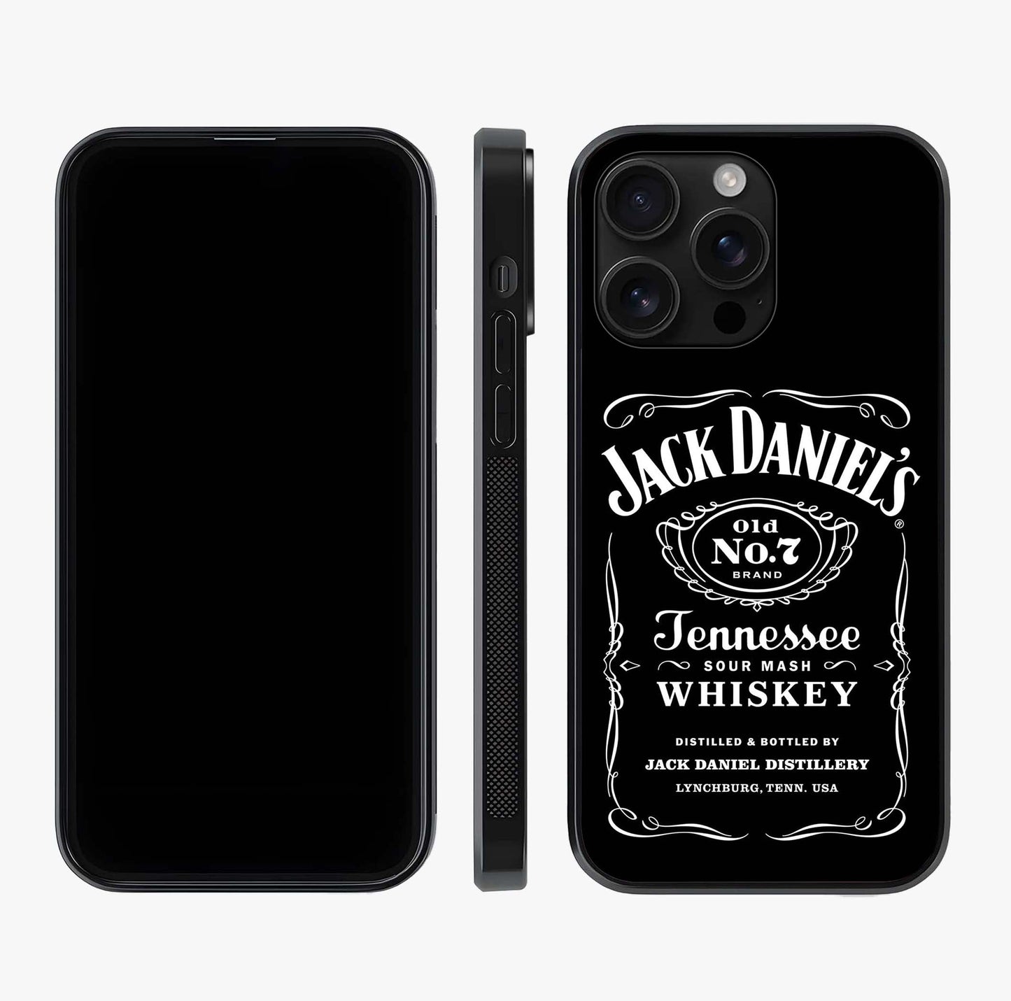 Vintage Whiskey Heritage Glass Case displayed upright for full design visibility and premium finish.