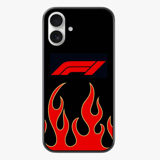 Fire F11 Glass Case showing full back design in clean flat view with glossy glass finish.