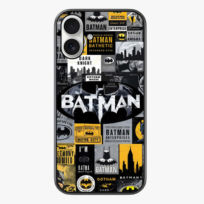 Knight Gotham Rise Glass Case showing full back design in clean flat view with glossy glass finish.