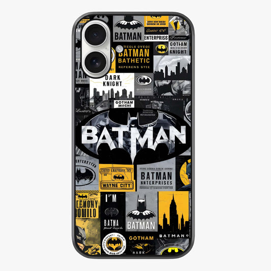 Knight Gotham Rise Glass Case showing full back design in clean flat view with glossy glass finish.