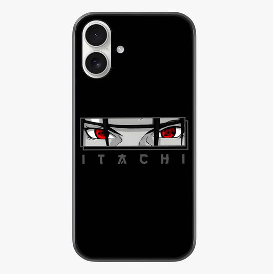 Scarlet Gaze Dominance Glass Case showing full back design in clean flat view with glossy glass finish.