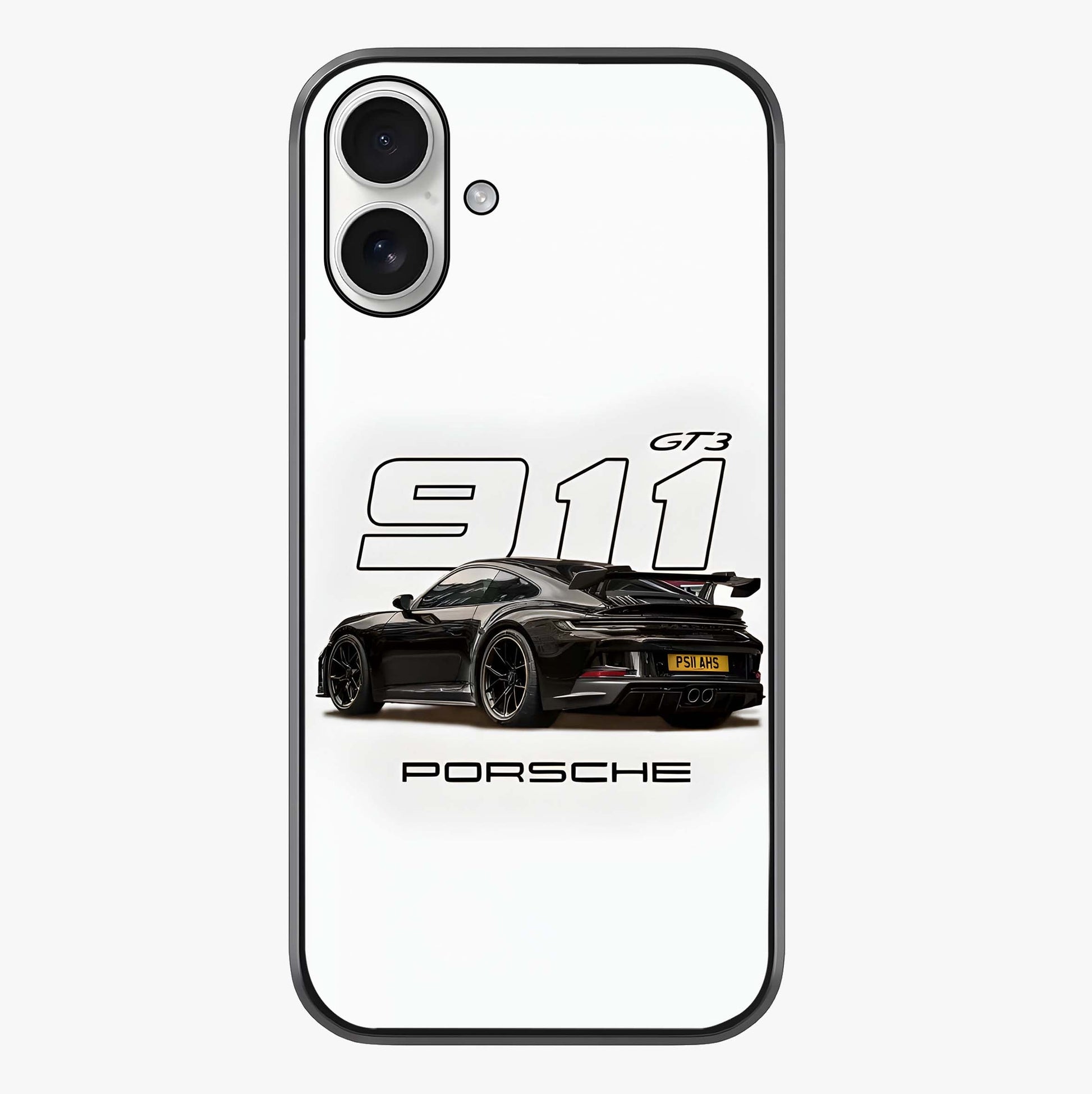 Turbo Legacy Icon Glass Case showing full back design in clean flat view with glossy glass finish.