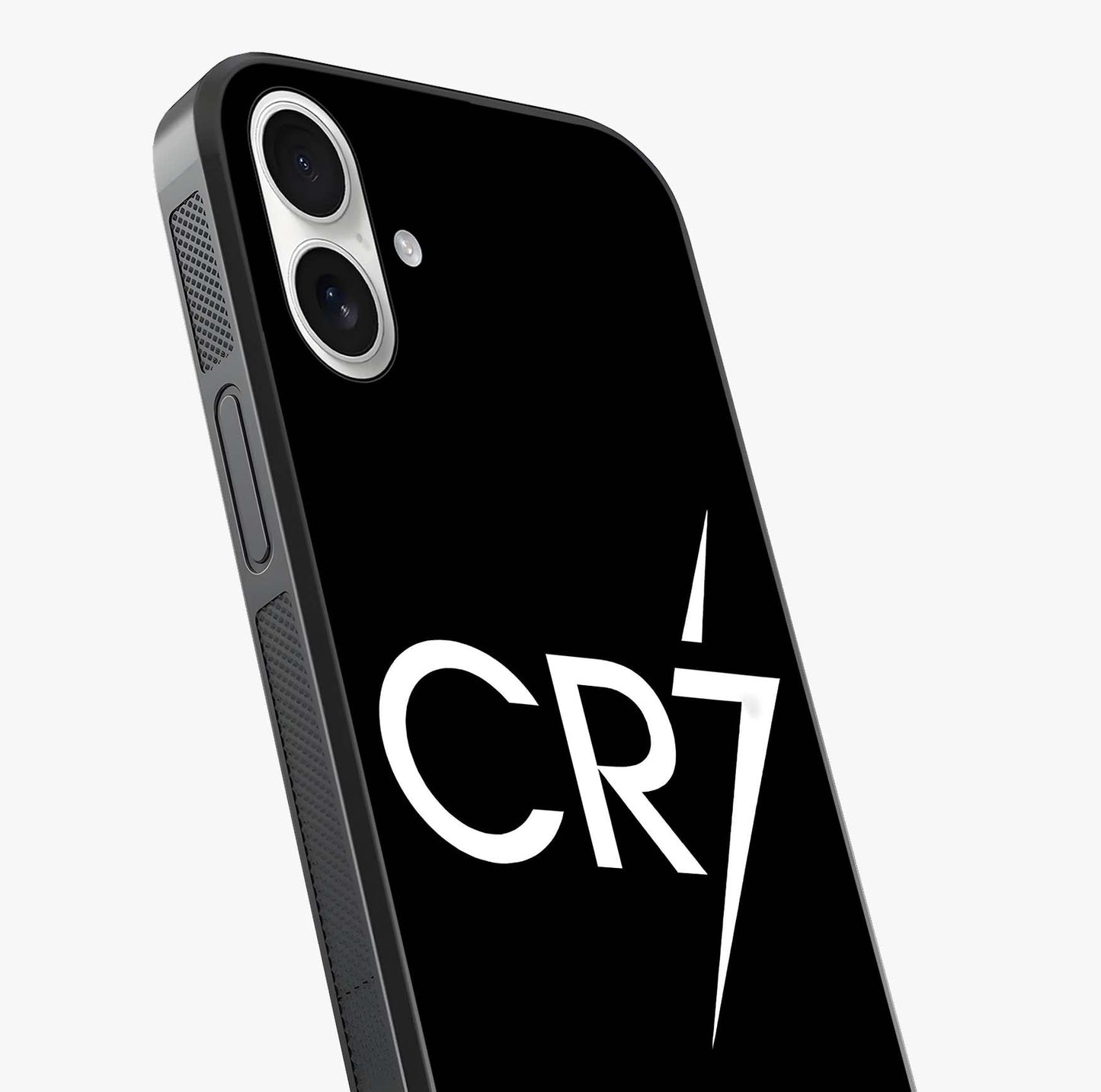 Cr7 Elite Strike Glass Case captured at a warm angle highlighting gloss, texture and premium glass finish.