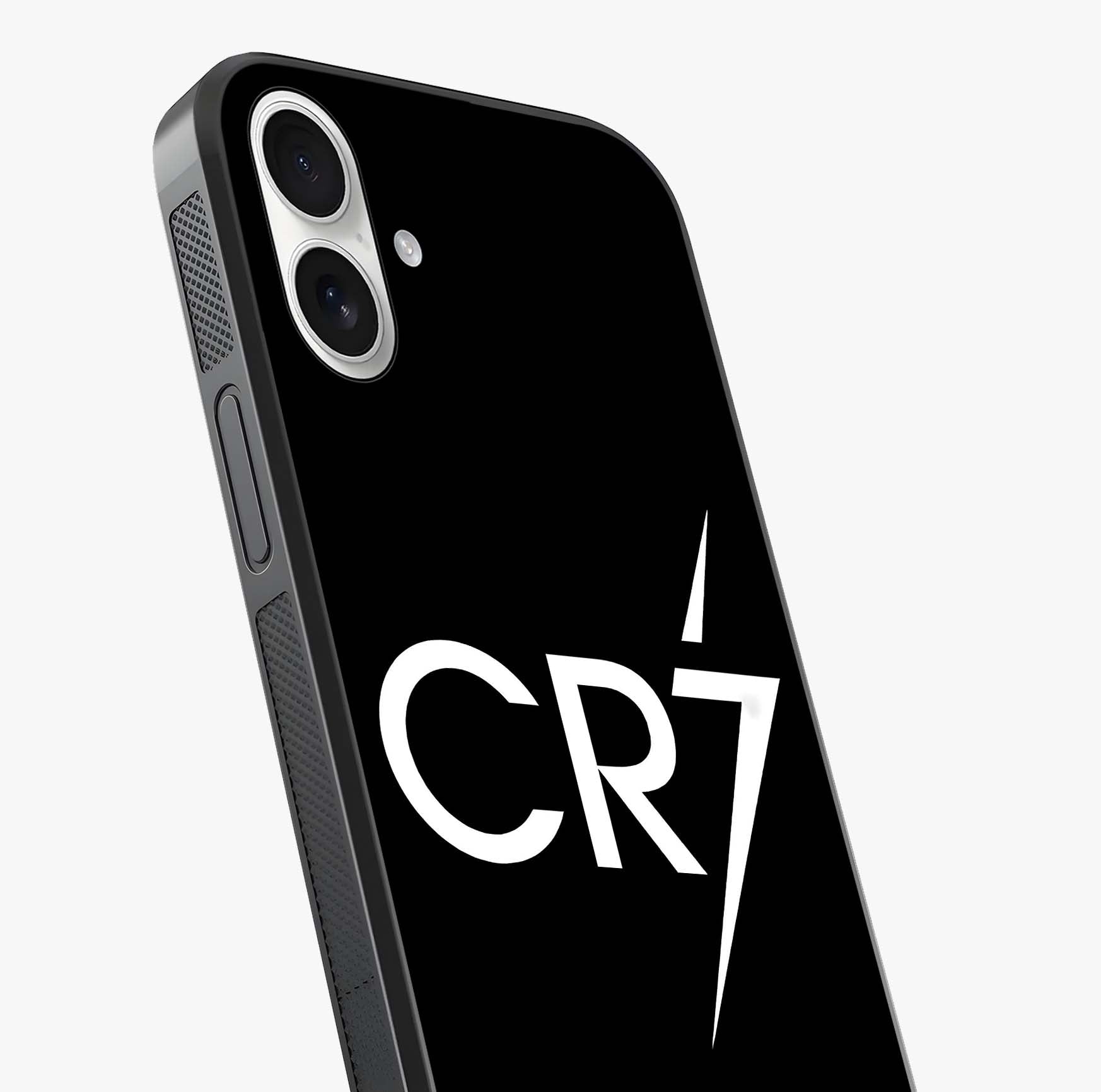 Cr7 Elite Strike Glass Case captured at a warm angle highlighting gloss, texture and premium glass finish.