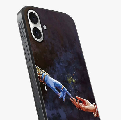 Divine Touch Eternal Glass Case captured at a warm angle highlighting gloss, texture and premium glass finish.