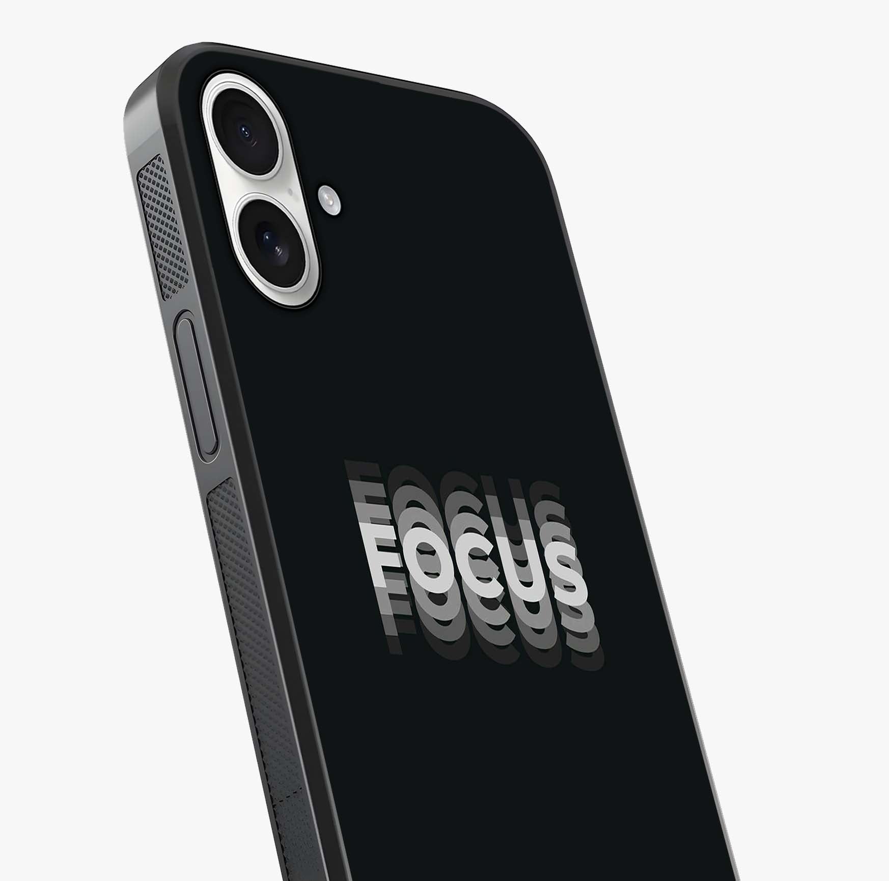 Focused Blade Discipline Glass Case captured at a warm angle highlighting gloss, texture and premium glass finish.
