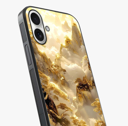 Gates Of Illumination Glass Case captured at a warm angle highlighting gloss, texture and premium glass finish.