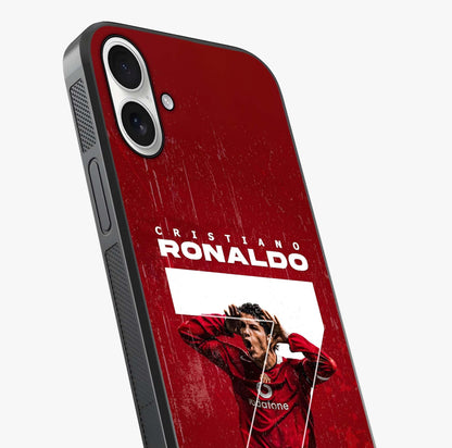 Goal Celebration Legacy Glass Case captured at a warm angle highlighting gloss, texture and premium glass finish.