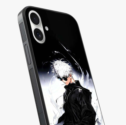 Limitless Shadow King Glass Case captured at a warm angle highlighting gloss, texture and premium glass finish.