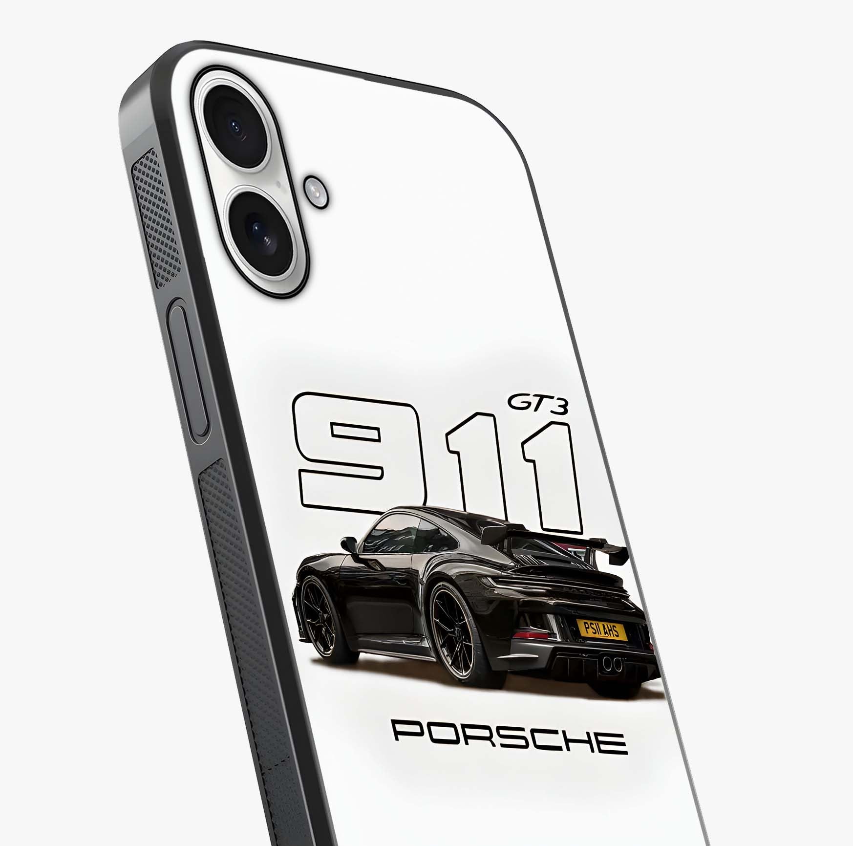 Turbo Legacy Icon Glass Case captured at a warm angle highlighting gloss, texture and premium glass finish.