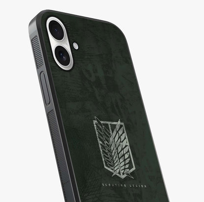 Wings Of Freedom Glass Case captured at a warm angle highlighting gloss, texture and premium glass finish.