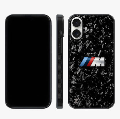 Carbon Speed Mark Glass Case displayed upright for full design visibility and premium finish.
