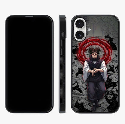Cursed Ritual Ascension Glass Case displayed upright for full design visibility and premium finish.