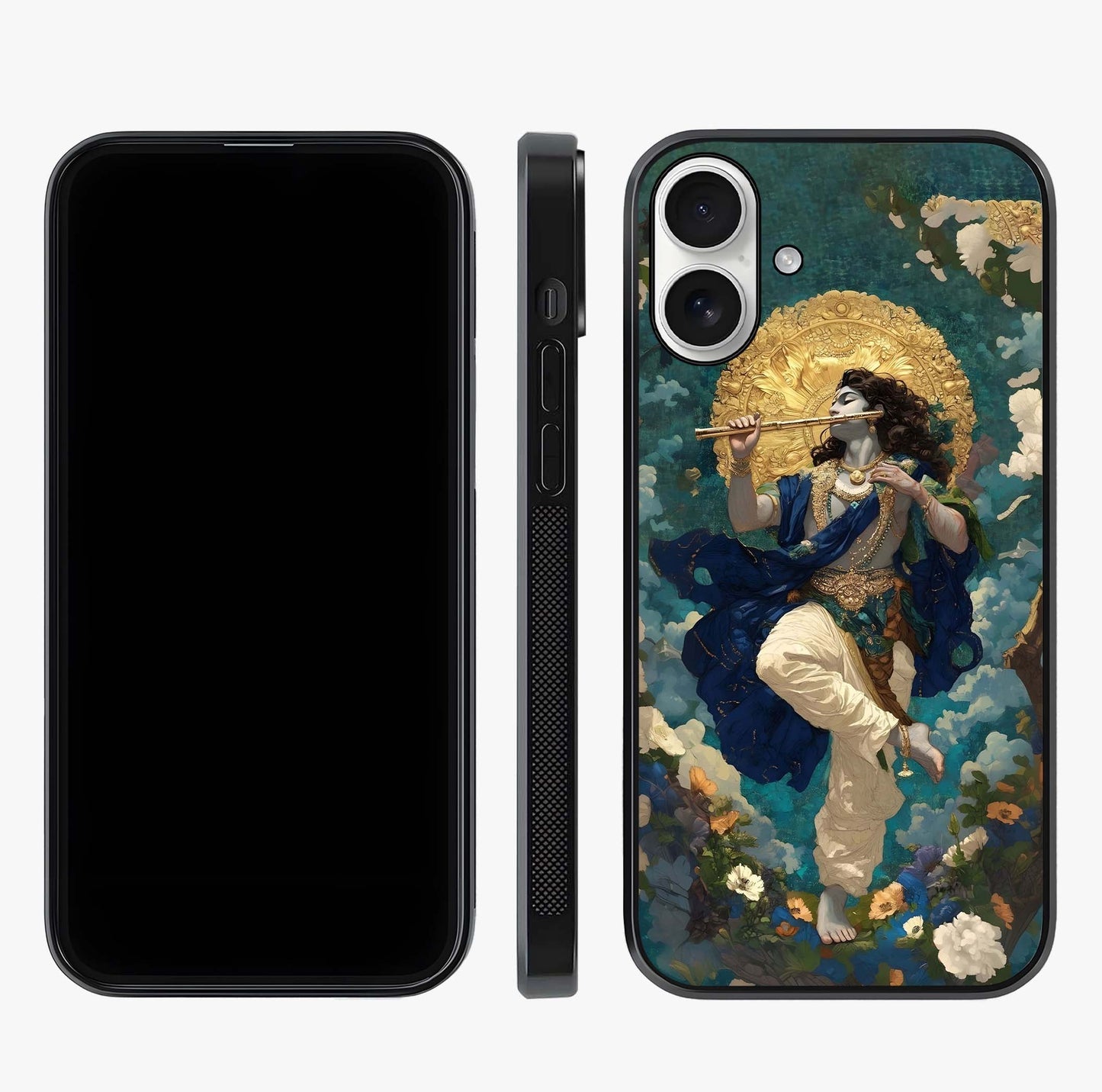 Divine Touch Eternal Glass Case displayed upright for full design visibility and premium finish.