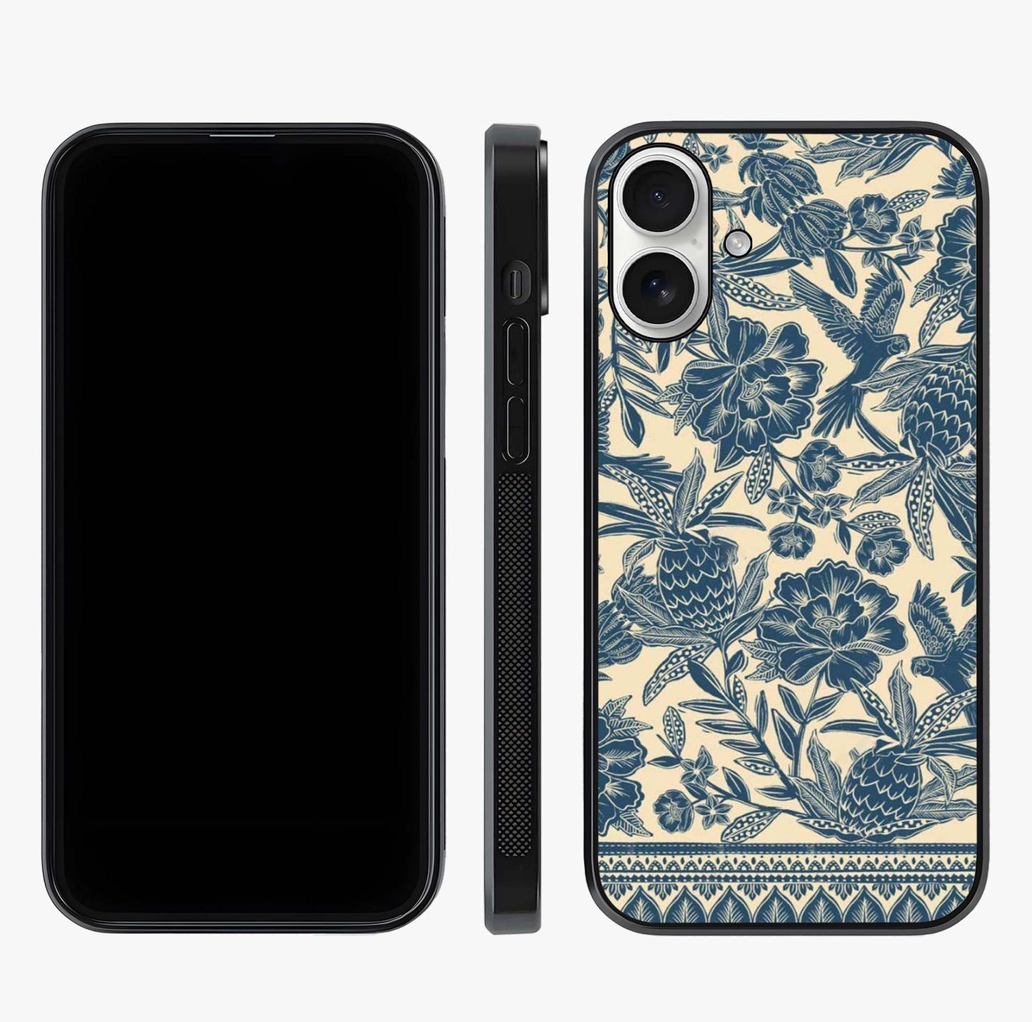 Heirloom Wild Bloom Glass Case displayed upright for full design visibility and premium finish.