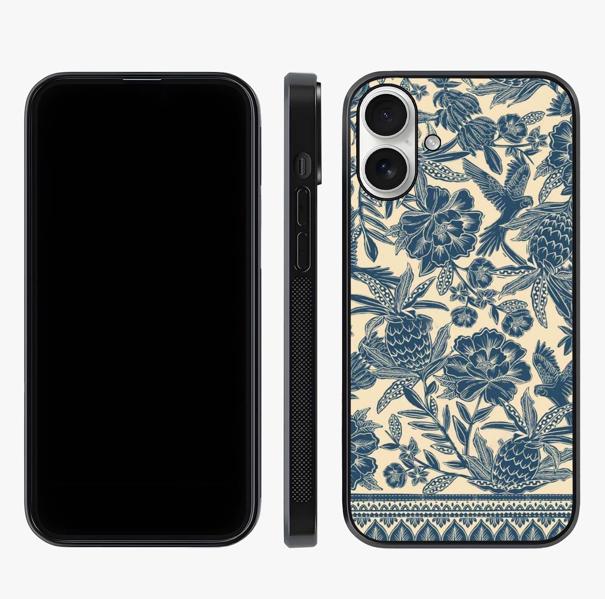 Heirloom Wild Bloom Glass Case displayed upright for full design visibility and premium finish.