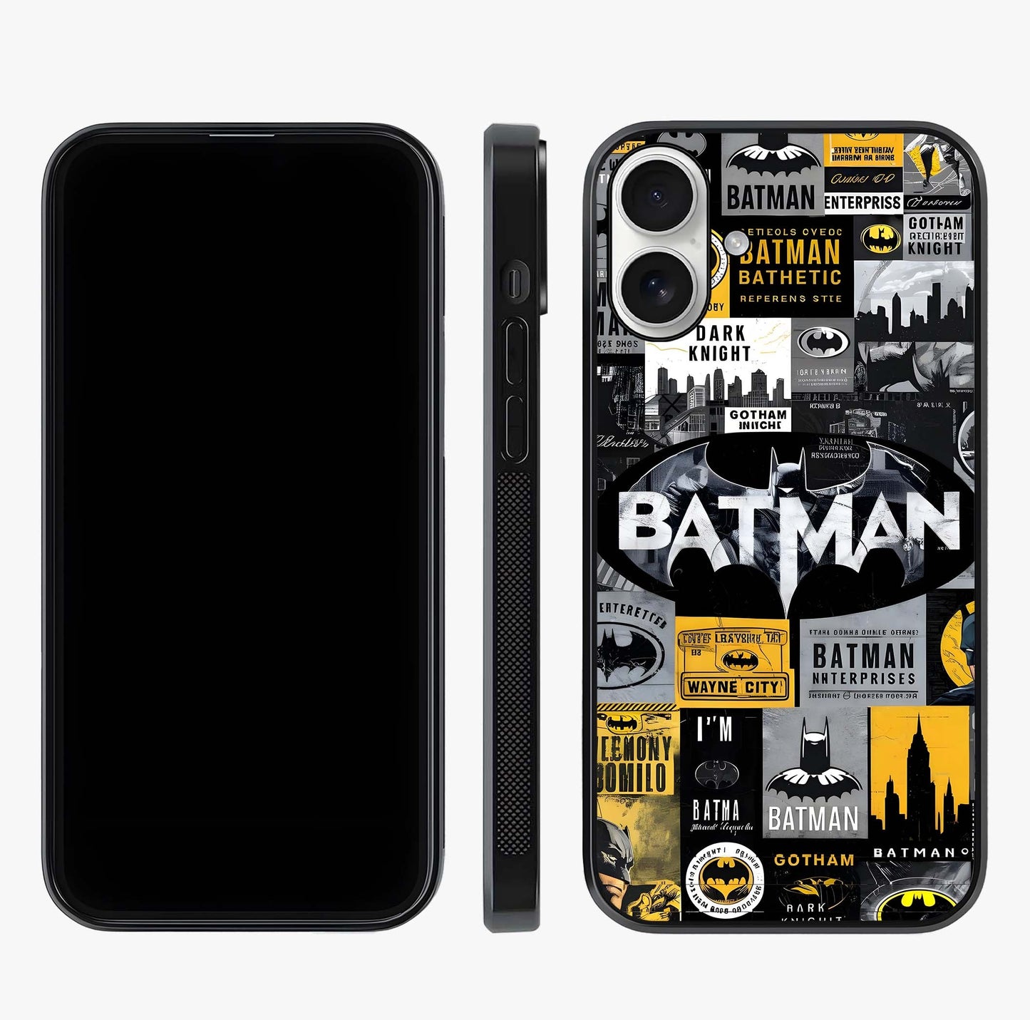 Knight Gotham Rise Glass Case displayed upright for full design visibility and premium finish.