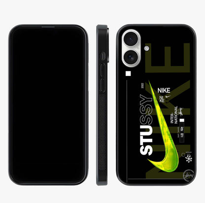 Neon Street Edition Glass Case displayed upright for full design visibility and premium finish.