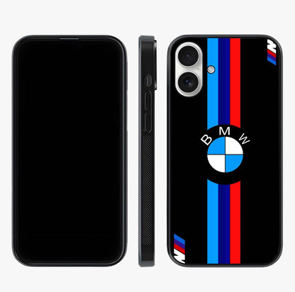 Turbo Bmw Beast Glass Case displayed upright for full design visibility and premium finish.